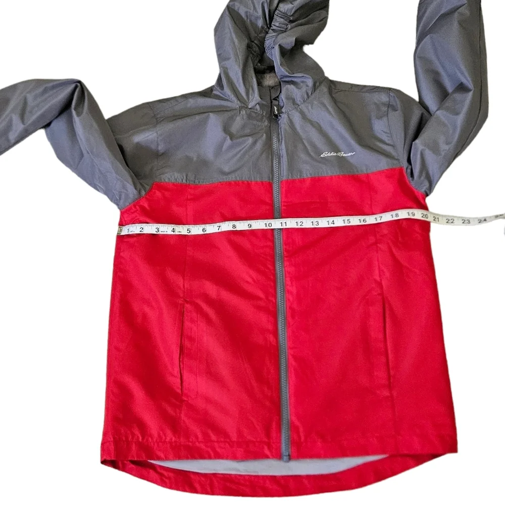 Eddie Bauer Lone Peak 3-in-1 Jacket Red Gray Youth Size L 14/16